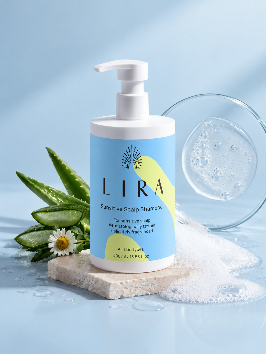 Sensitive Scalp Shampoo - Lira Hair