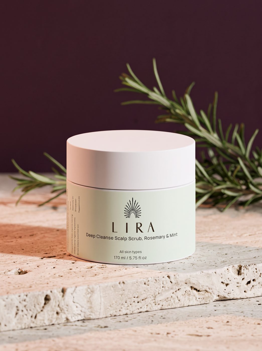 Deep Cleanse Scalp Scrub, Rosemary & Mint