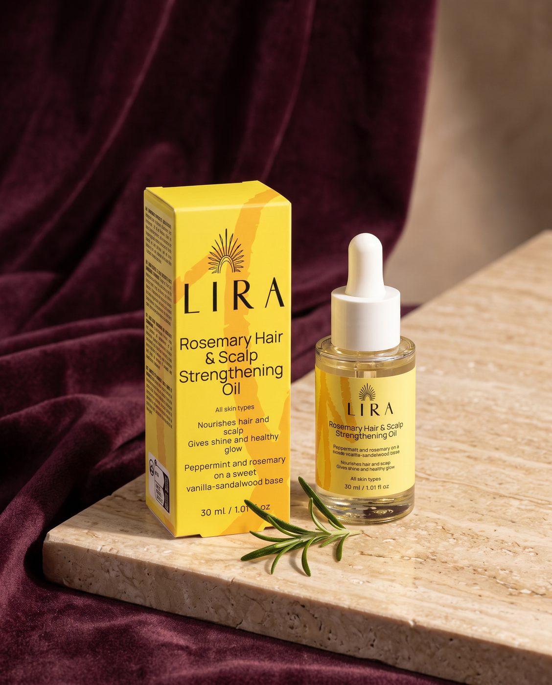 Rosemary Hair & Scalp Strengthening Oil